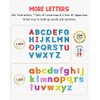 Gamenote - Juego de letras magnéticas del alfabeto, 238 piezas