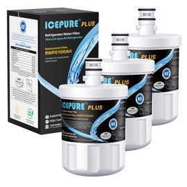 ICEPURE PLUS NSF53&42 Premium 5231JA2002A Refrigerator Water Filter Replacement for LG LT500P, ADQ72910911, ADQ72910901 ADQ72910907, GEN11042FR-08, Kenmore 9890, 469890, LFX25973D, LFX25974ST 3PACK
