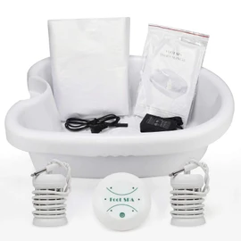 Ionic Detox Foot Bath Machine, Personal Ionic Foot Cleanse Ionic Foot Bath SPA Machine Foot Detox System for Home Beauty Salon Spa With Basin, 100 Liners