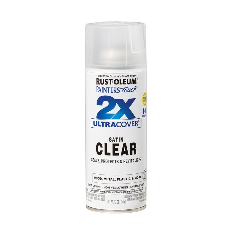 Rust-Oleum 346952-6PK Painter's Touch 2X Ultra Cover Spray Paint, 12