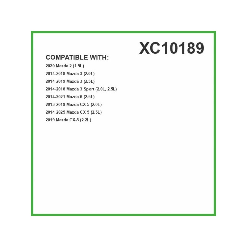 Ecogard XC10189 Filtro de aire de cabina premium para coche