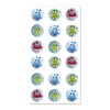 SuperStickers Solutions Metallic Reward Stickers - Silver (Pack of 54),