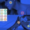 170 PCS Glow in The Dark Temporary Tattoos - Neon