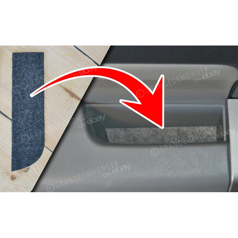 GrandeurMonger Toyota TUNDRA & SEQUOIA - FELT Door Armrest Handle/Pull