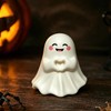 Middle Finger Ghost Statue for Halloween Decor – Cute &