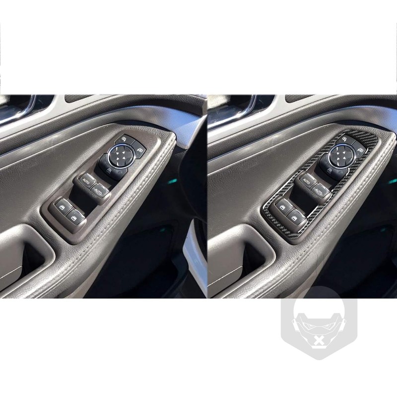 Real Premium Carbon Fiber Compatible with Ford Explorer 2011 2012