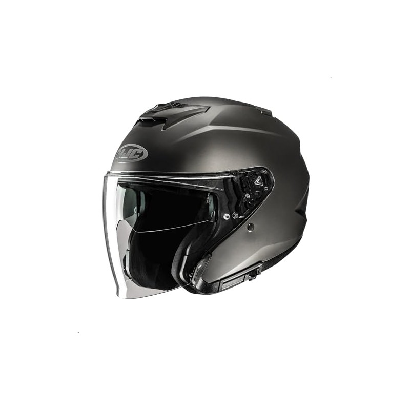 HJC i31 Solid Open Face Motorcycle Helmet, DOT Approved (Semi