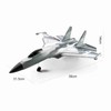 2.4GHz RC Airplane Lightweight 4CH 3.7V 1000mAh Remote Control Airplane