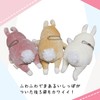 Shinada Global Mochi Series MOUS-0088TPK Mochi Bunny Tall-Eared Plushie, Stuffed