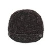 Milani Knitted Remix Brim Beanie Brown