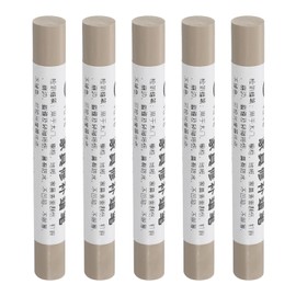 uxcell Furniture Repair Crayons, 5Pcs - Wood Wax Filler Stick, Furniture Markers Touch Up - for Scratches Holes Tables Desks Wooden Floors Cover Ups, Gray Space