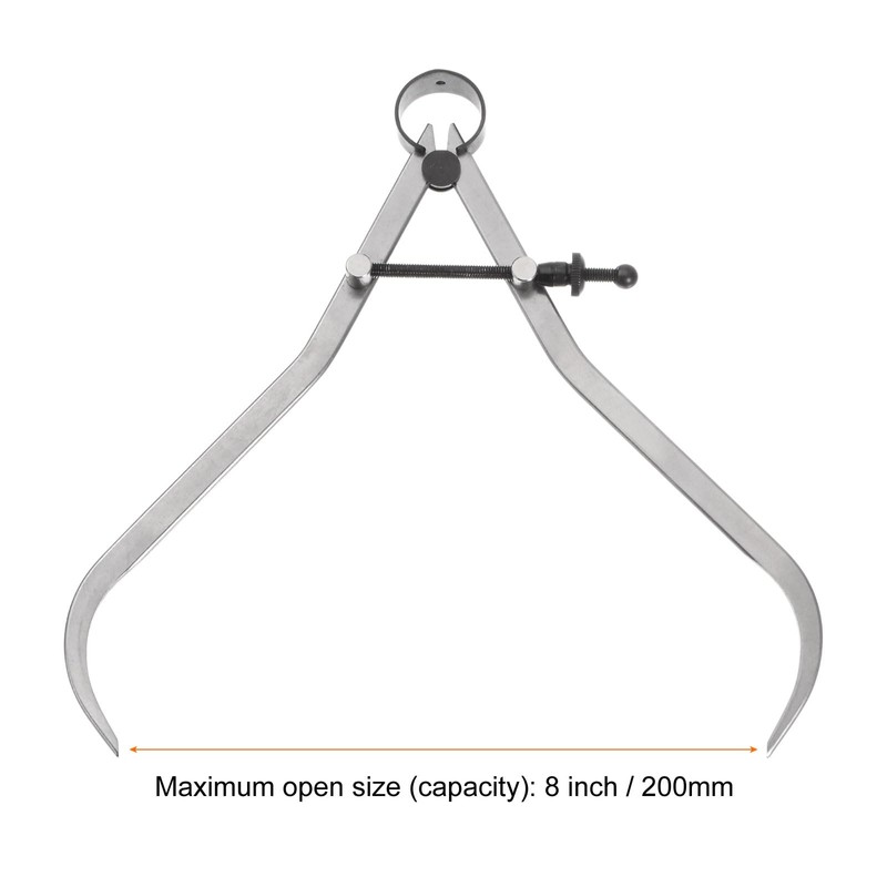 sourcing map Spring Joint Button 8 Inch / 200 mm