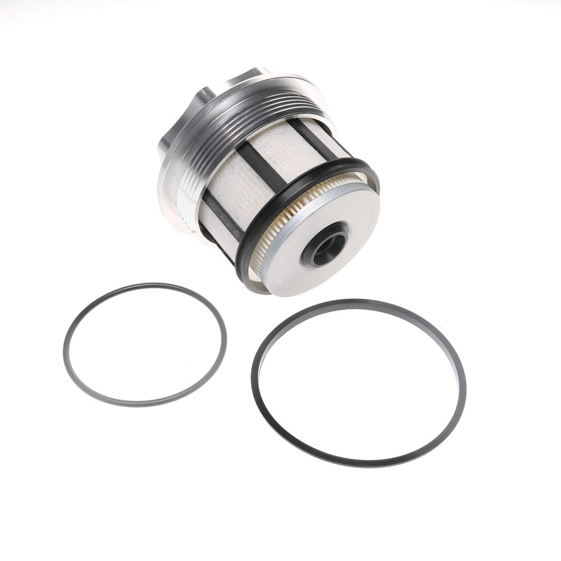 iFJF FD-4596 Fuel Filter and F81Z9G270BA Aluminum Fuel Filter Cap