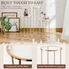OIHYA 3PCS Cylinder Stands for Parties, Gold Metal Plant Cylinder