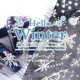 COLORBIRD STZ-5D01-3 Christmas Parts, Snowflake, Cute, Snowflake, 3D