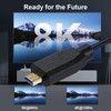 Mini to Micro HD Multimedia Interface Connection Cable 8K At