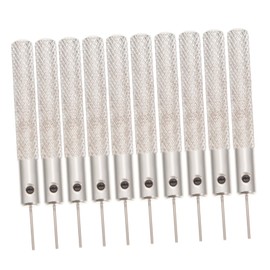 TEHAUX 10Pcs Sim Card Ejector Tool Phone Sim Removing Pins Compatible with Smartphones