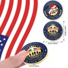 Landical Bulk 40 Pcs Military Challenge Coins Thank You for