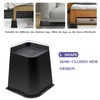 Sunifier Bed Risers 8 inch Heavy Duty, 4 Pack L