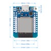 QIQIAZI ESP Mini Module ESP ESP-WROOM-32 WiFi Bluetooth BLE Development
