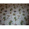 Unbranded Christmas Decorations on White Cotton Fabric (44" Wide x