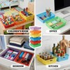 6 Pack Classroom Paper Basket, A4 Organizing Boho Trays for