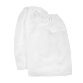 WOONEKY 1 Pair Pressure Protective Gloves Sandblasting Sleeves Sandblasting Arm Protector Sleeves Work Gloves Work Canvas Arm Sanding Canvas White