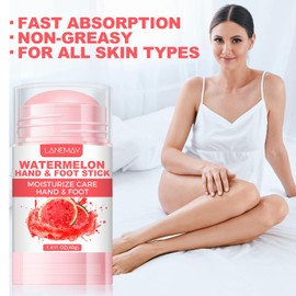 Heel Balm Stick, Softening Moisturizing Nourishing Foot Cream, Foot &Hand & Elbow,Anti Drying Feet Cream for Dry Cracked Skin,Deep Hydrating & Improve Dry Foot,Soothing