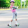 jessie Roller Skates for Girl and Women, PU Leather Flash