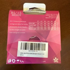 XDLEE American Bronze Guitar Strings 85/15 Factory Sealed Multiple Available