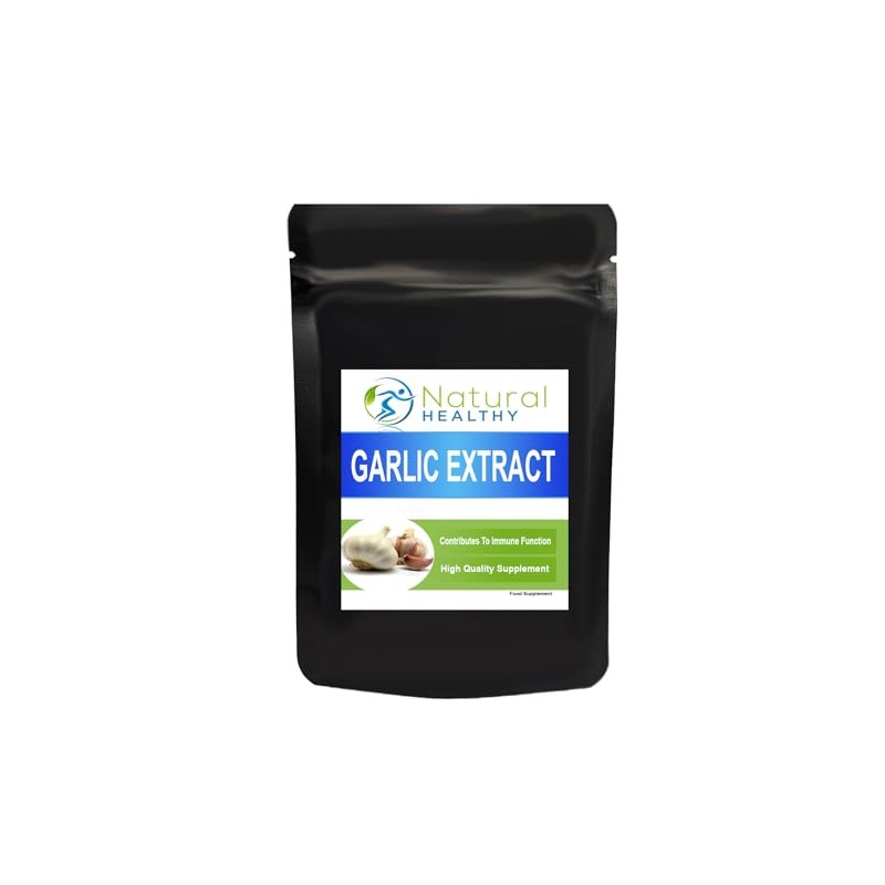 Garlic Extract Tablets, 120 Tablets, 100:1 Concentrated Formula 100mg per