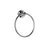 Croydex QM461541 Glue-Fix Worcester Towel Ring, Easy Fit No Drilling