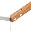 Pet Undercoat Rake Brush Double Sided Knots Removal Massage Wood