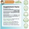 Why Not Natural Organic Vitamin D3 K2 (MK-7) Liquid Drops,