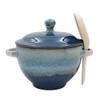 Lesser & Pavey Reactive Glaze Soup Bowl with Lid &