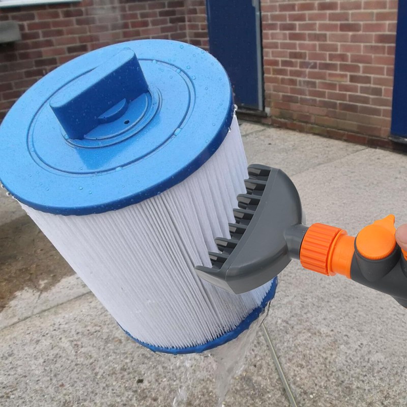 Banax Pool & Spa Filter Cartridge Cleaner, Removes Debris &