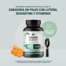 Luteína Capsulas Eagle Vision Blend 220 Cápsulas Life360