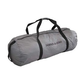 Backpack Locker - Backpack Cover for Airplane - Large Shoulder Bag - Free Hanging Lock, lightgrey, Commercial Vehicles