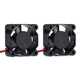 GDSTIME 30mm x 10mm 3010 DC Brushless Cooling Fan 5V 30mm Fan Mini Radiator Heatsink For DIY Fan Replacement (2 Pack)