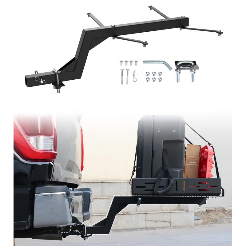 NIXFACE 2 Inch Hitch Receiver,Combine with Our UTV Cargo Rack