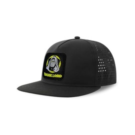 Forge Bros Dark Lord Palpatine Streetwear Hat with Flat Visor Embroidered Patch Black