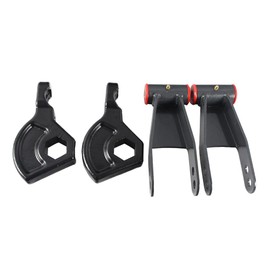 IBESTWOLF 3" Front 2" Rear Leveling Lift Kit w/Torsion Keys and Shackles 842313 712120 Compatible with 1987-2004 Dodge Dakota 1998-2003 Durango