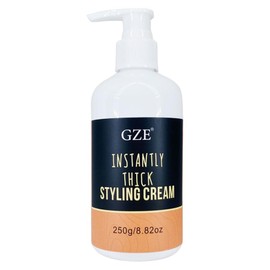 GZE Instantly Thick Styling Cream – Volumizing Hair Thickener with Natural Hold | Lightweight Formula for Fuller, Textured Hairstyles