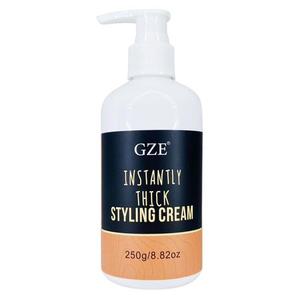 GZE Instantly Thick Styling Cream – Volumizing Hair Thickener with