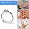 NUDFSY Ring Size Adjuster for Loose Rings, 14Pcs Invisible Ring