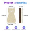 Cat Shaped Kitchen Sponges, Scratch-Resistant, Durable, Scouring Pad for Dishes,