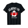Elbows Up Canada Est 1867 Proud Canadian Strong Canada T-Shirt