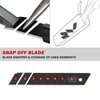 HAUTMEC 10PC Utility Knife Blades – SK2H Steel Snap Off