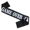 Game Over Bachelor Party Groom Sash, Funny Wedding Engagement Gift