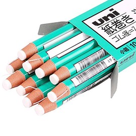 Hand Tear Sketch Eraser Pen-Style Shape Pencil Eraser Pen Round Tip Highlight Rubber School Supplies 10 Pack